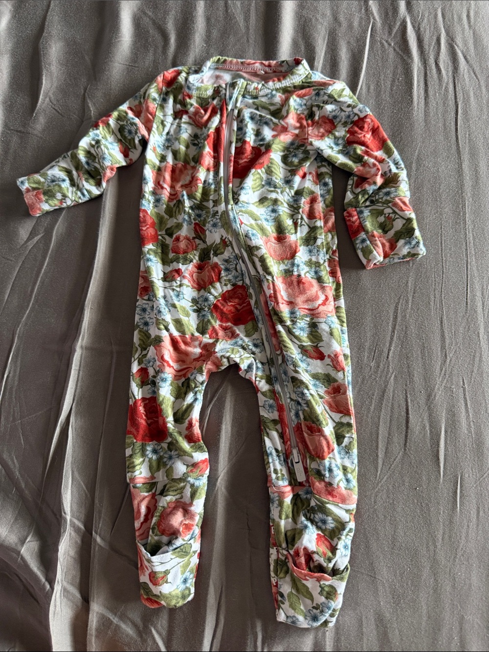 Posh Peanut newborn convertible footie